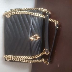 Rebecca Minkoff Edie Leather Shoulder Bag Crossbody